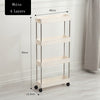 Bathroom Quilted Storage Rack Four